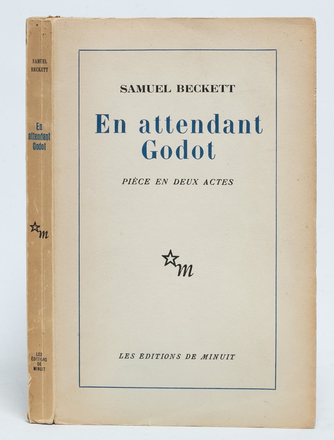 (Item #5980) En attendant Godot [Waiting for Godot]. Samuel Beckett.