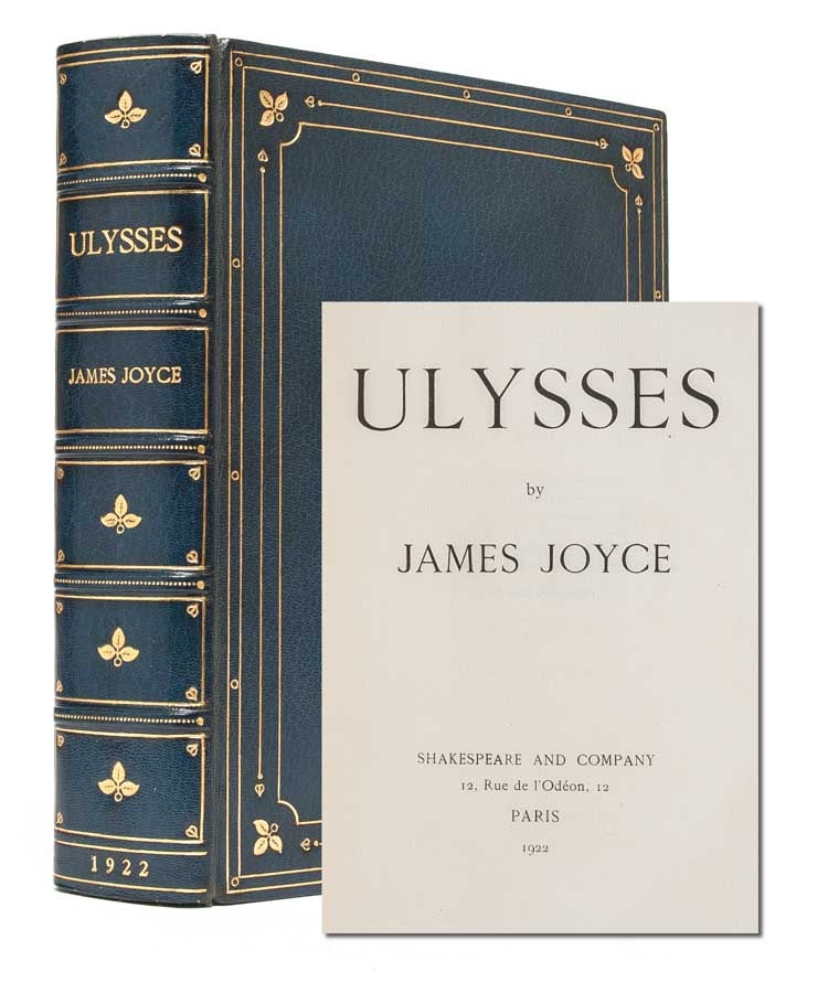 Ulysses (First edition - Large Paper copy. James Joyce.