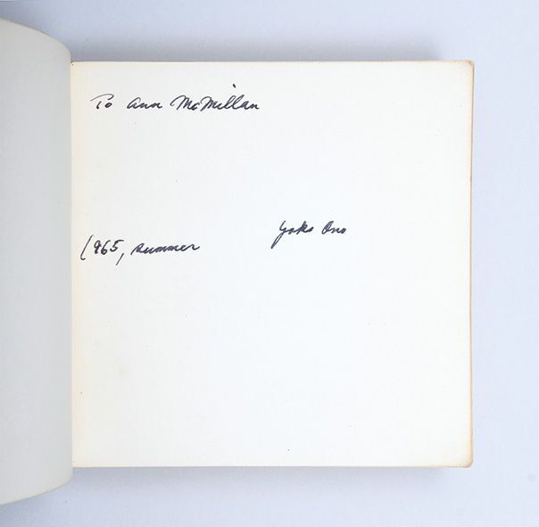 Grapefruit (Inscribed first edition)