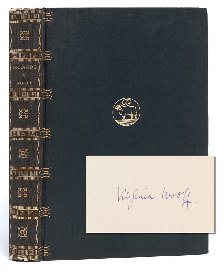 Item #6167) Orlando (Signed ltd edition). Virginia Woolf
