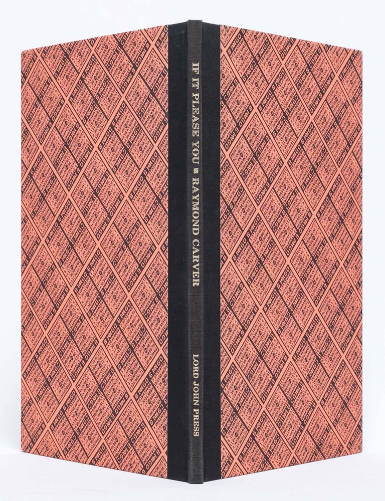 If It Please You (Signed limited edition)