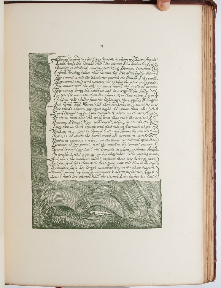 Works by William Blake...Reproduced in Facsimile from the Original Editions