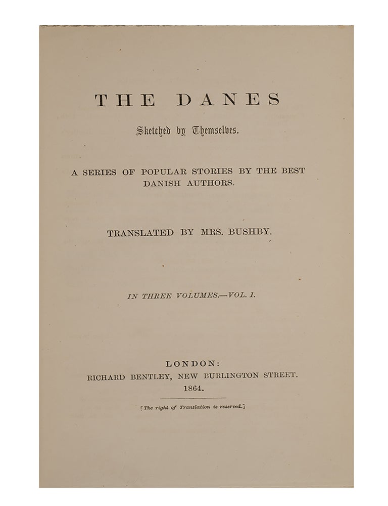 The Danes Sketched by Themselves (in 3 vols.)