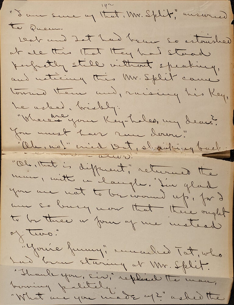 Dot and Tot of Merryland (Inscribed first edition, with MS page)