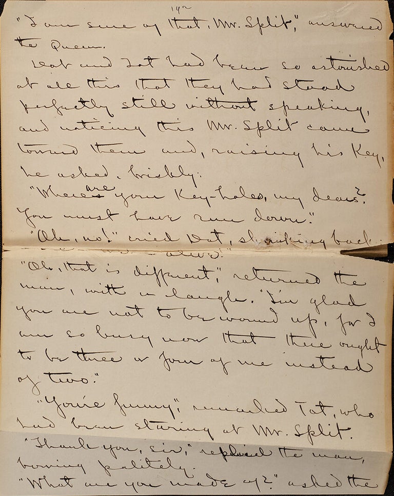 Dot and Tot of Merryland (Inscribed first edition, with MS page)