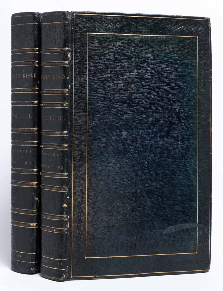 The Holy Bible Ornamented with Engravings by James Fittler from Celebrated Pictures by Old Masters (in 2 vols.)