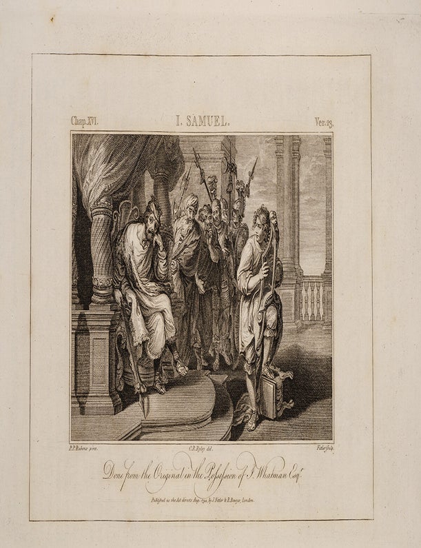 The Holy Bible Ornamented with Engravings by James Fittler from Celebrated Pictures by Old Masters (in 2 vols.)