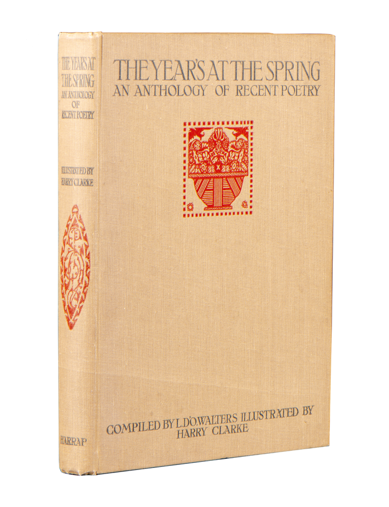Item #6225) The Year’s at the Spring. Harry Clarke, Lettice d’Oyly Walters, compiler