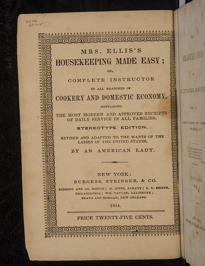 The Chainbearer; or The Littlepage Manuscripts (in 2 vols.)