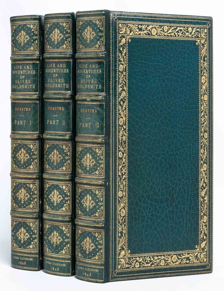 The Life and Adventures of Oliver Goldsmith (Extra-illustrated in 3 vols.)