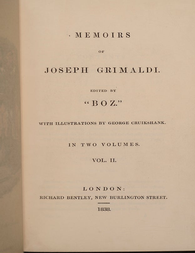 Memoirs of Joseph Grimaldi (Extra Illustrated)