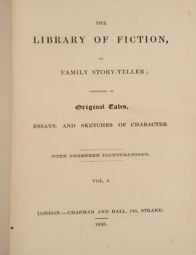 The Library of Fiction, or Family Story-Teller (in 2 vols.)