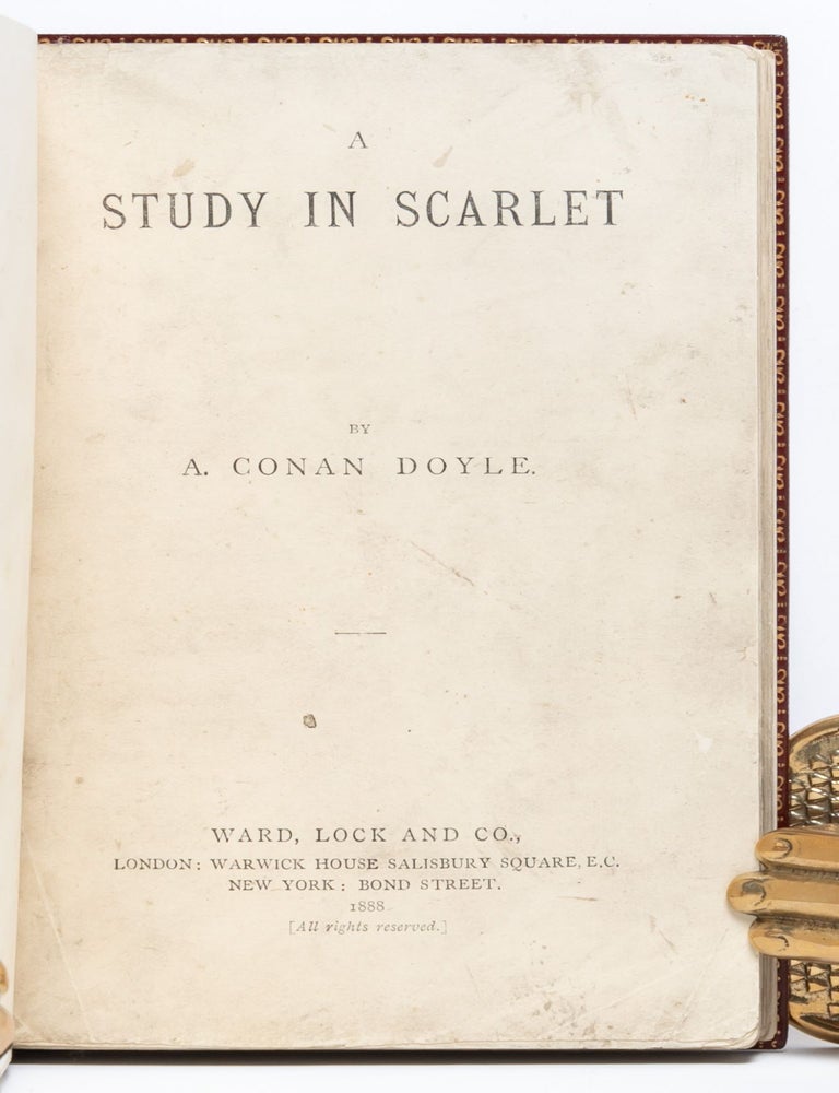 A Study in Scarlet