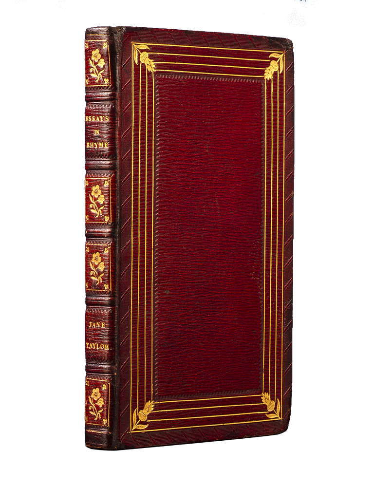 Essays in Rhyme on Morals and Manners (Inscribed)