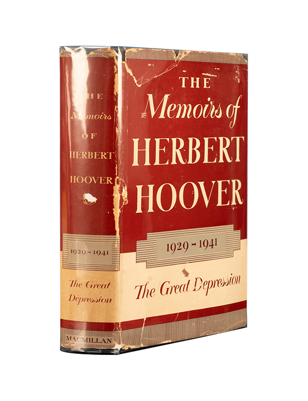 The Memoirs of Herbert Hoover (Presentation copies in 3 vols.)