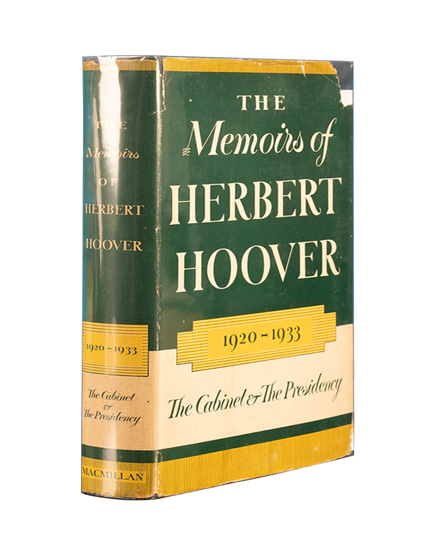 The Memoirs of Herbert Hoover (Presentation copies in 3 vols.)