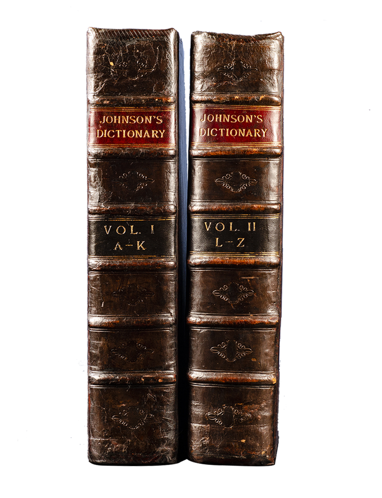 A Dictionary of the English Language (in 2 vols.)