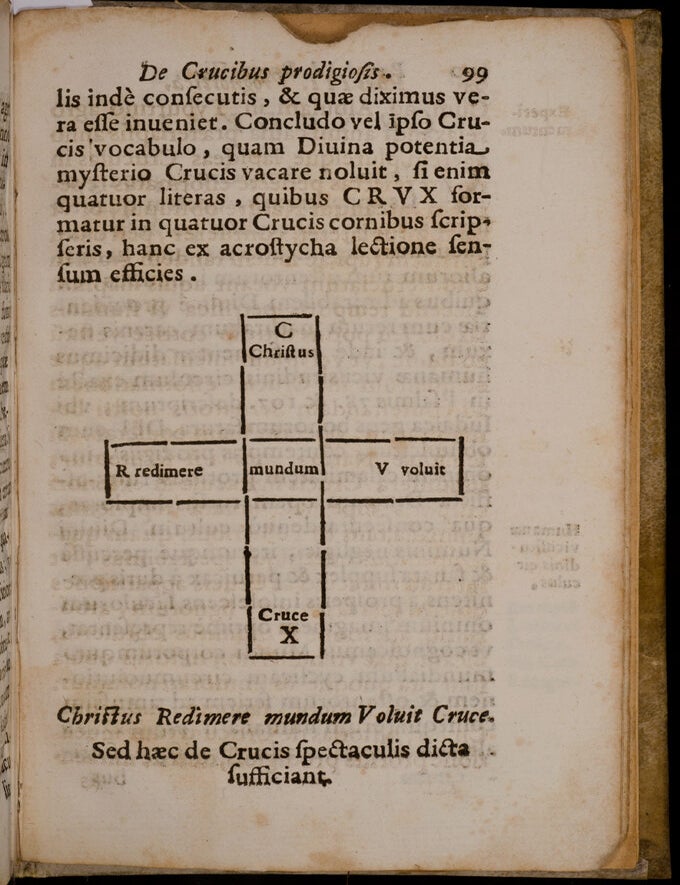 Diatribe de prodigiosi Crucibus