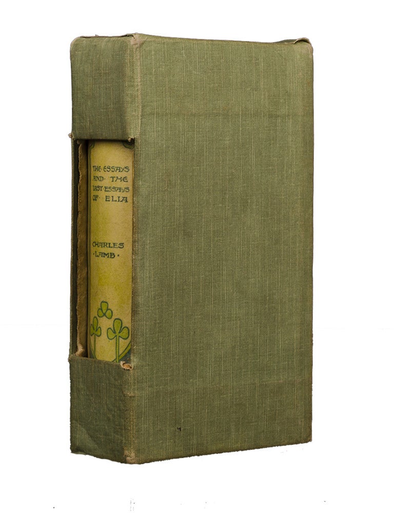The Essays of Elia [and] The Last Essays of Elia