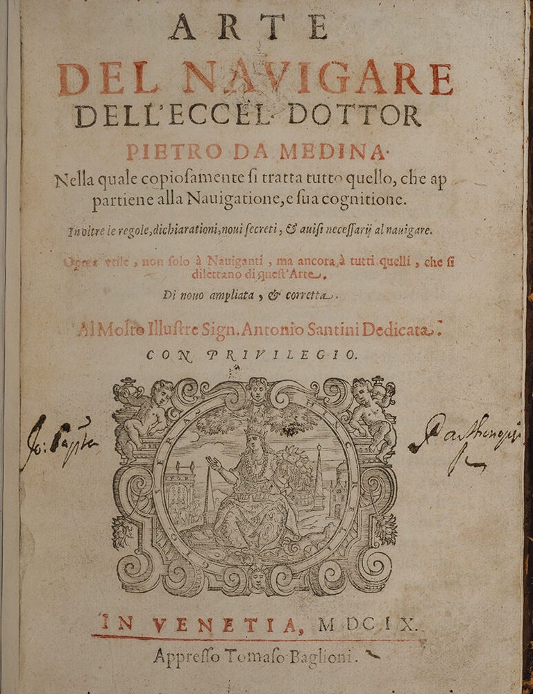 Arte Del Navigare dell'eccel Dottor Pietro Da Medina