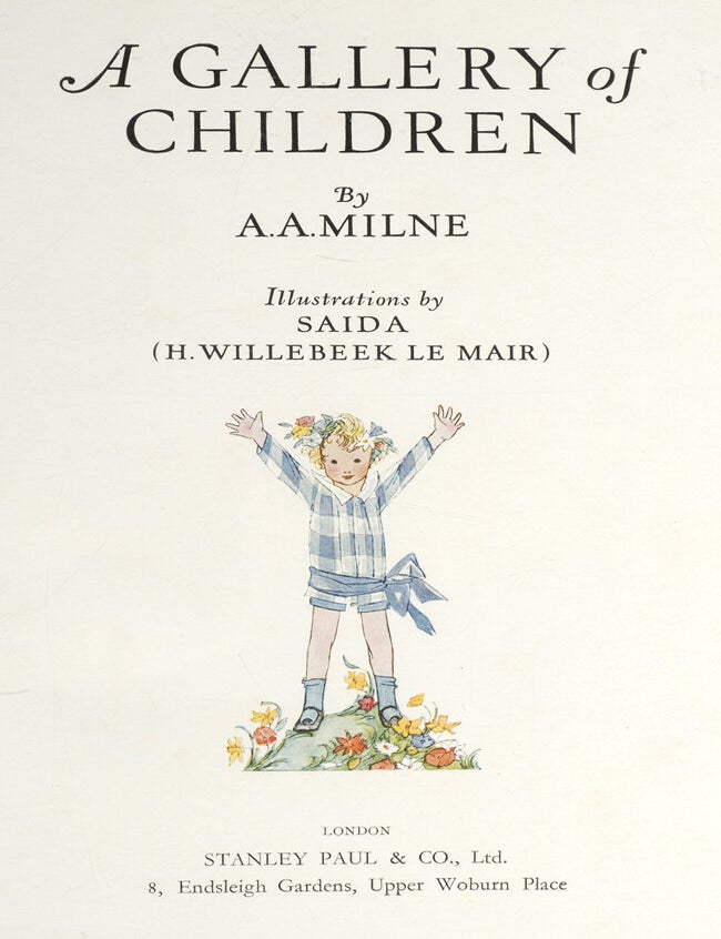 A Gallery of Children (Signed limited edition)