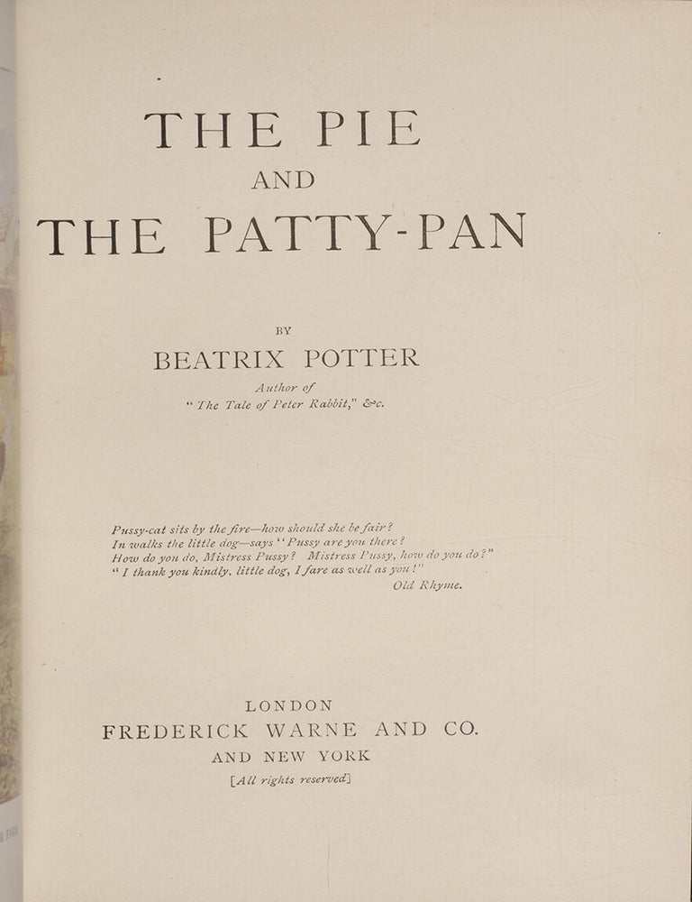 The Pie and the Patty-Pan
