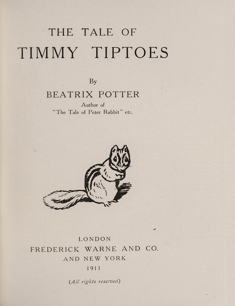 The Tale of Timmy Tiptoes