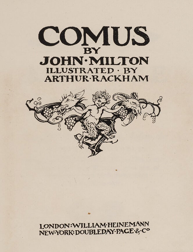 Comus (Signed limited edition)