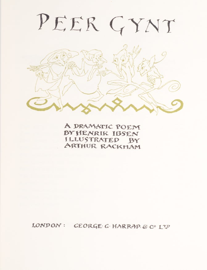 Peer Gynt (Signed limited edition)