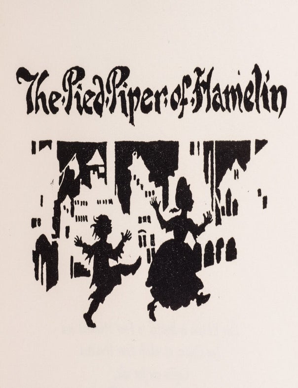 The Pied Piper of Hamelin (Signed limited edition)