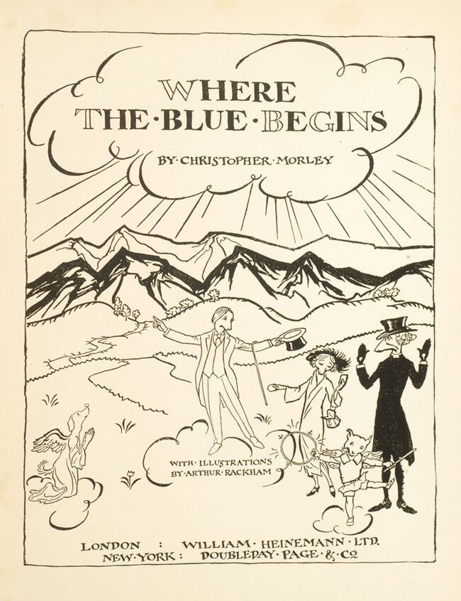 Where the Blue Begins (Signed limited edition)