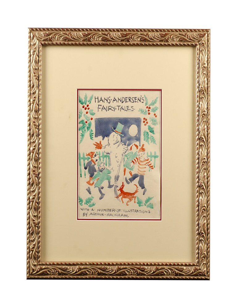 Item #6391) Hans Andersen's Fairy Tales (Original artwork). Arthur Rackham, artist