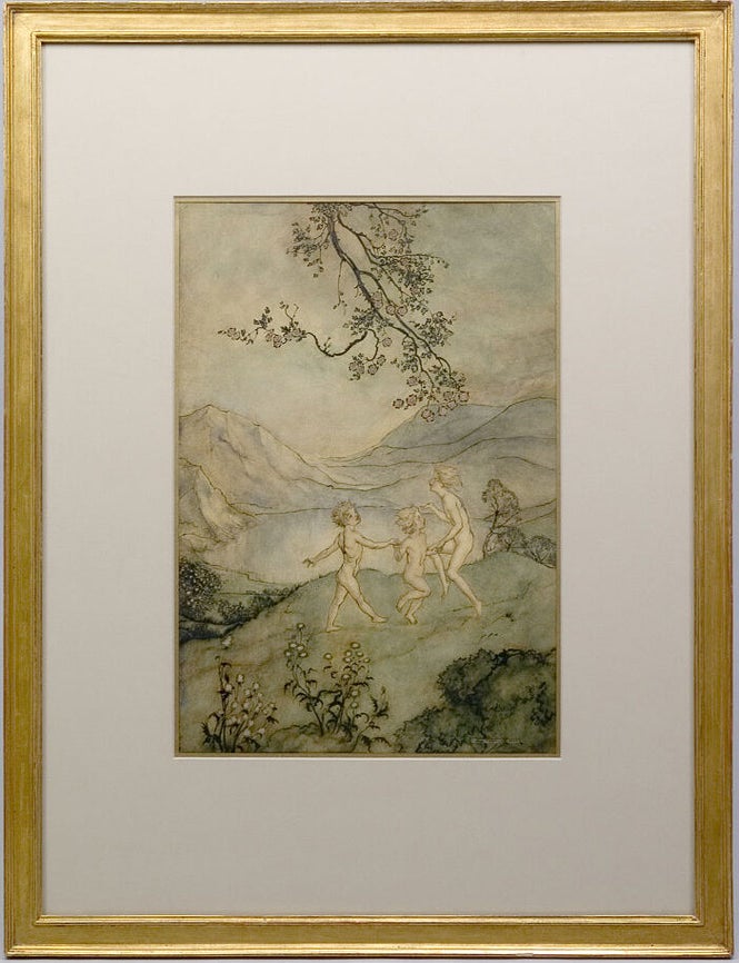 Item #6392) The Paradise of Children (Original artwork). Arthur Rackham, artist