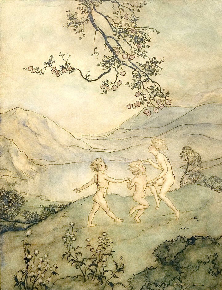 The Paradise of Children (Original artwork)