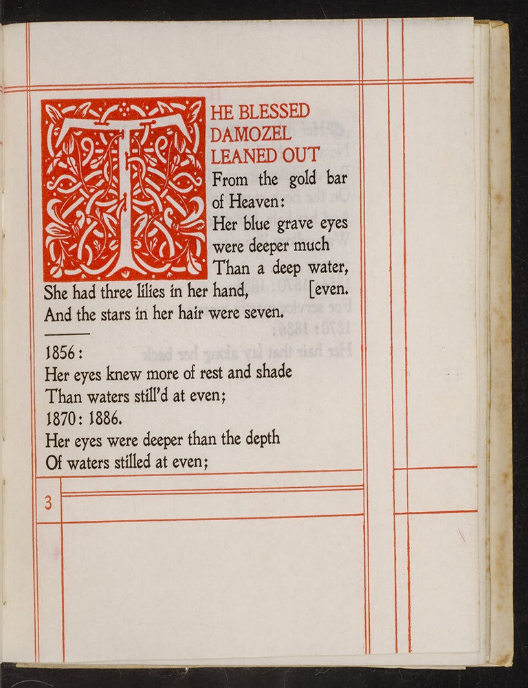 The Blessed Damozel (Signed limited edition)