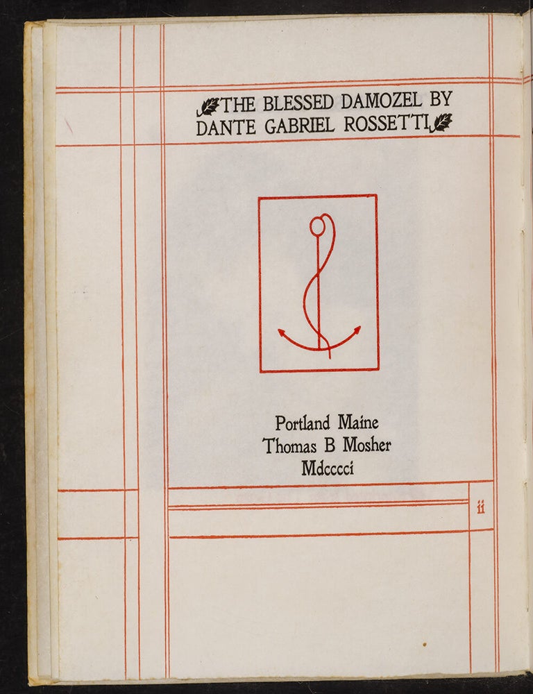 The Blessed Damozel (Signed limited edition)