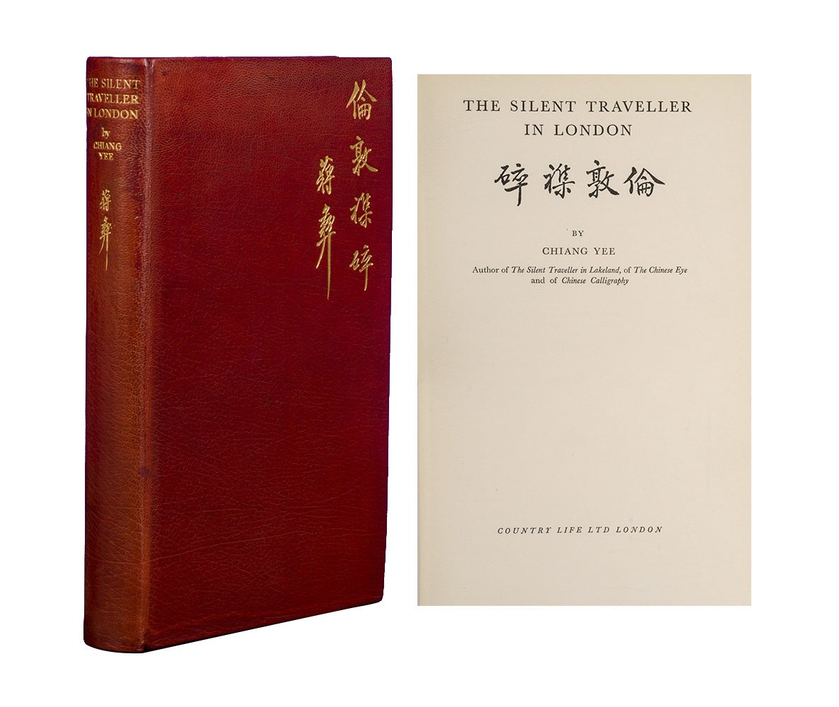 The Silent Traveller in London | Chiang Yee | First edition