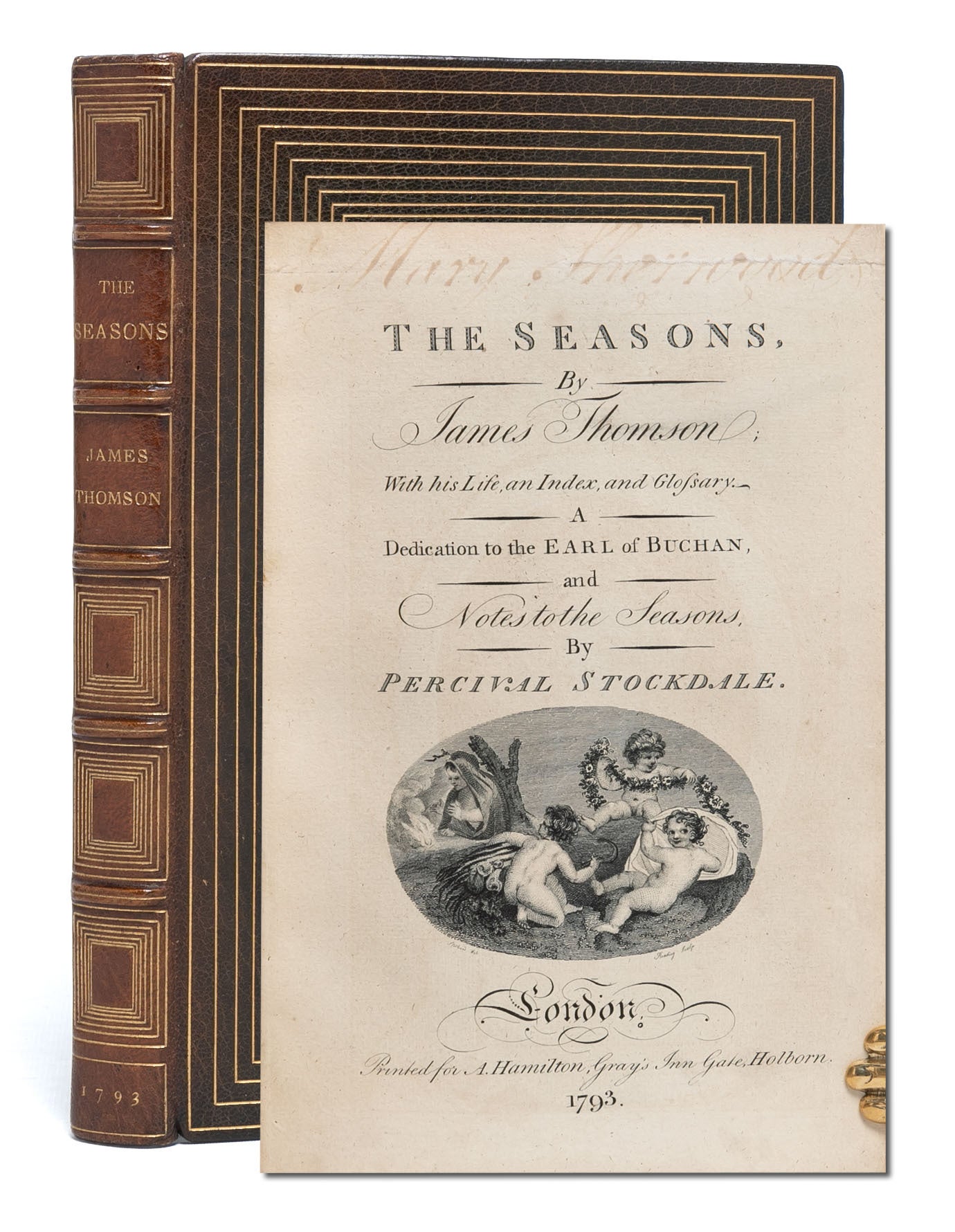 The Seasons | Fine Binding - Zaehnsdorf, Percival Stockdale James