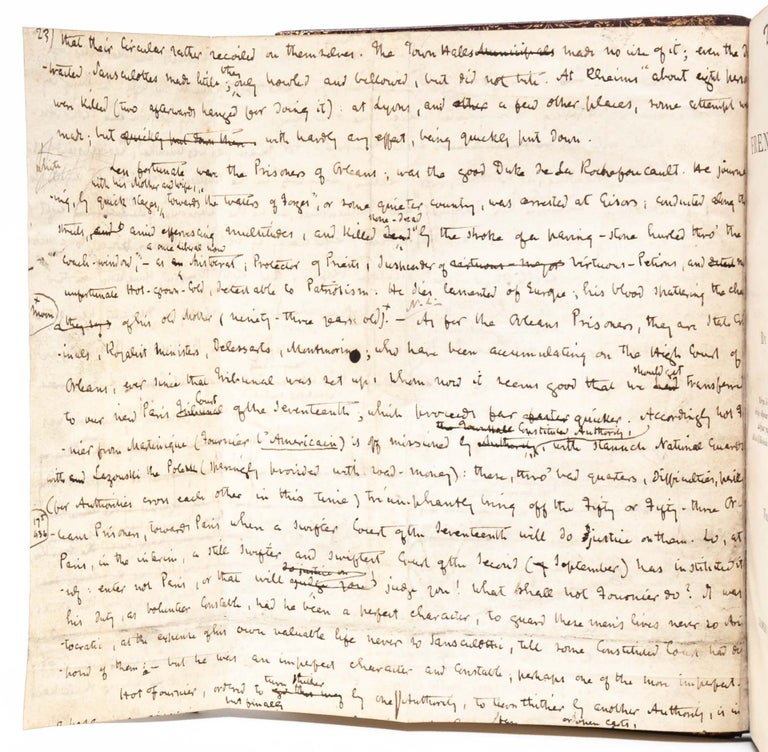 The French Revolution. A History (Family presentation copy)