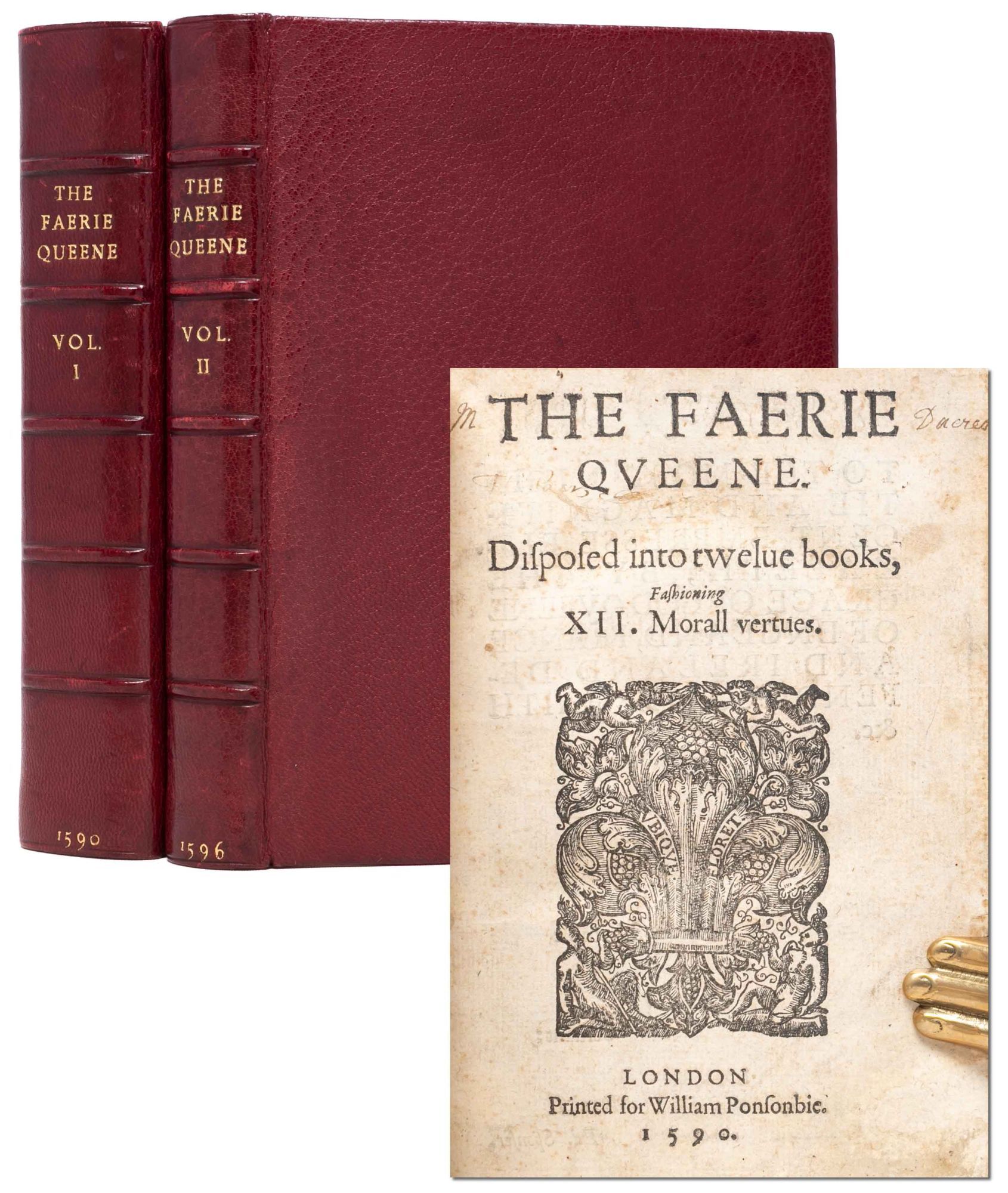 (Item #6533) The Faerie Queene [with:] The Second Part of the Faerie Queene. Edmund Spenser.