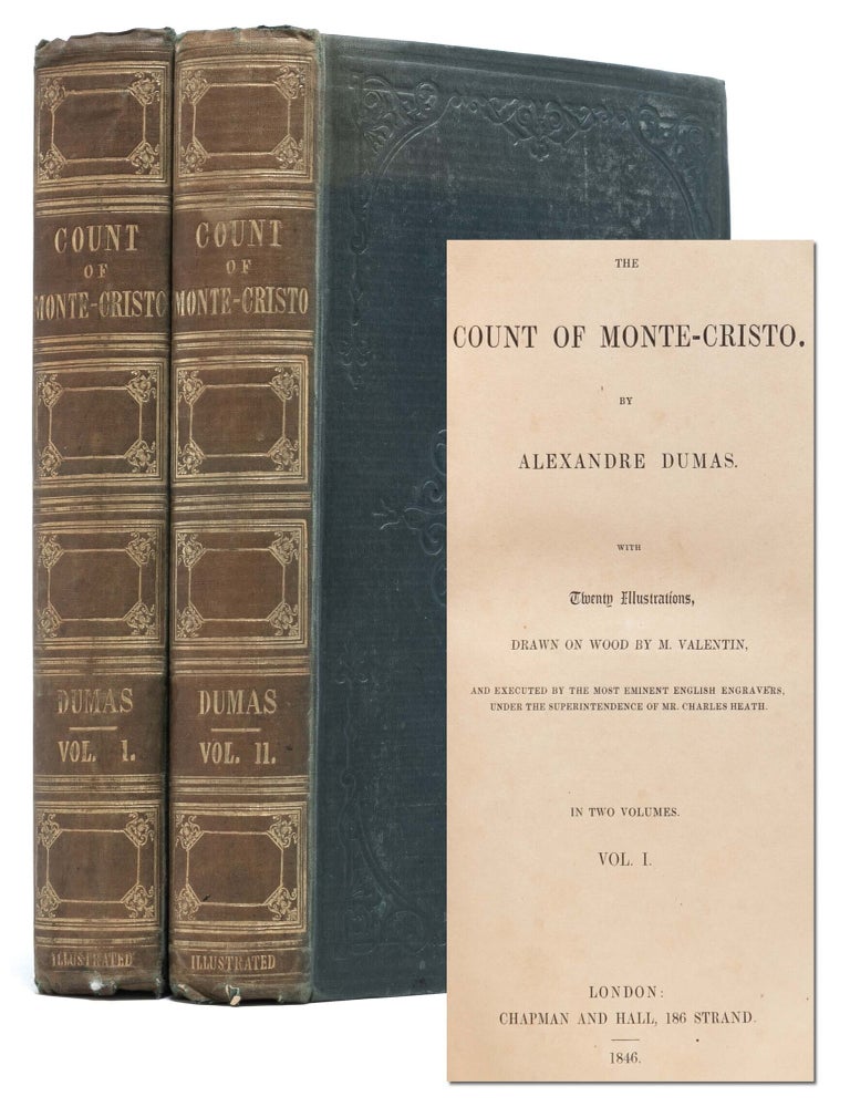 Item #6602) The Count of Monte-Cristo (in 2 vols.). Alexandre Dumas