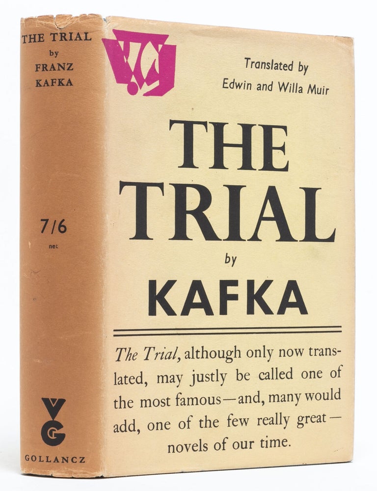 Item #6612) The Trial. Franz Kafka