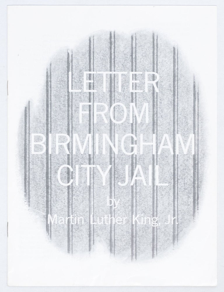 Item #6641) Letter From Birmingham City Jail. Martin Luther King Jr