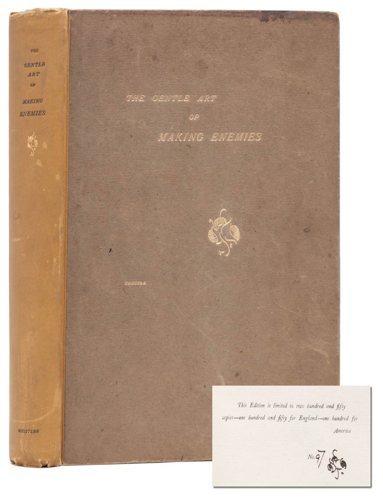 The Gentle Art of Making Enemies (Signed limited edition. James McNeill Whistler.