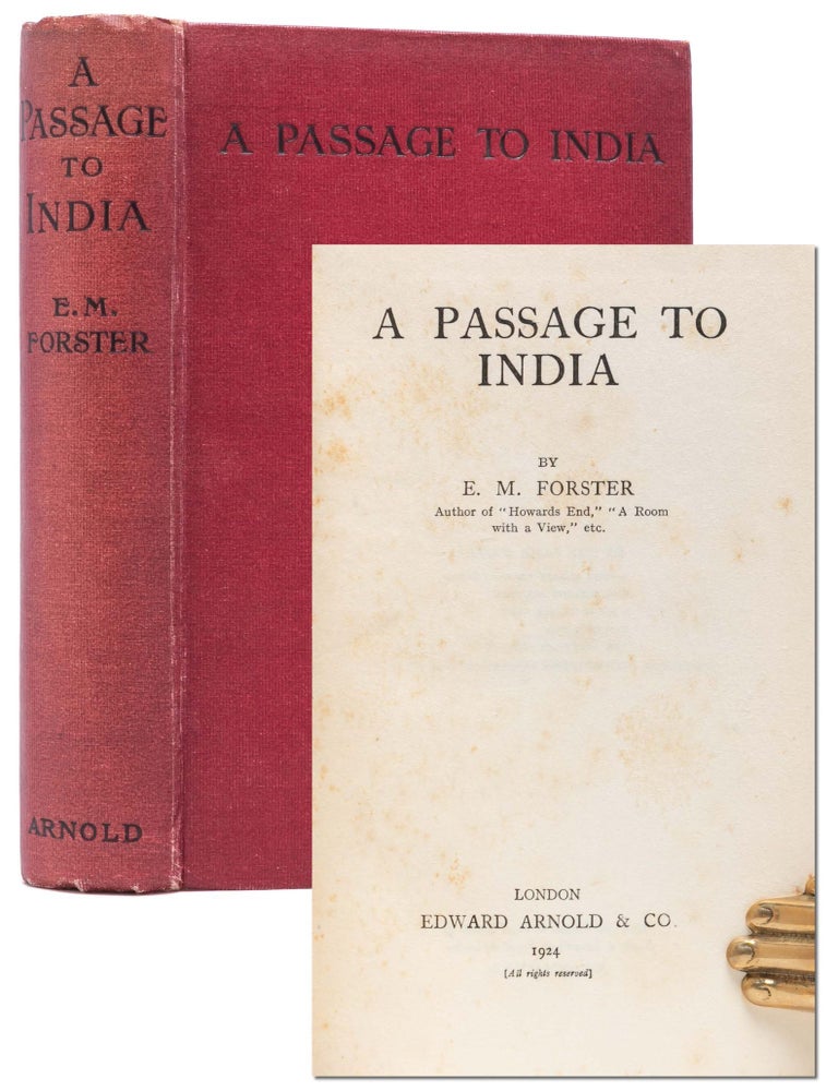 A Passage to India. E. M. Forster.