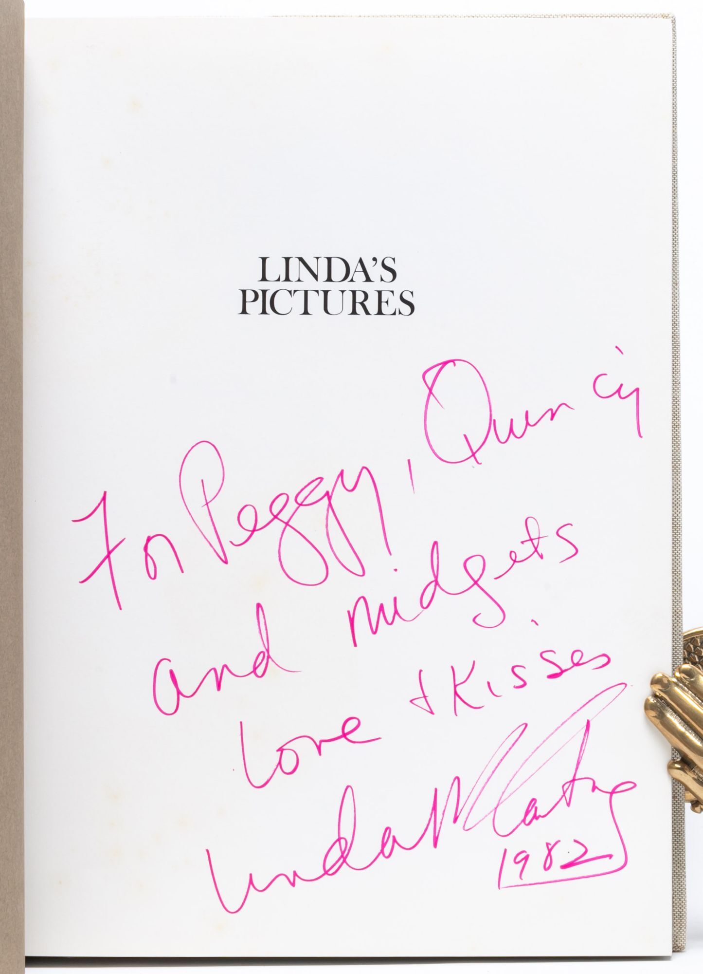 Linda's Pictures Inscribed association copy | Linda McCartney