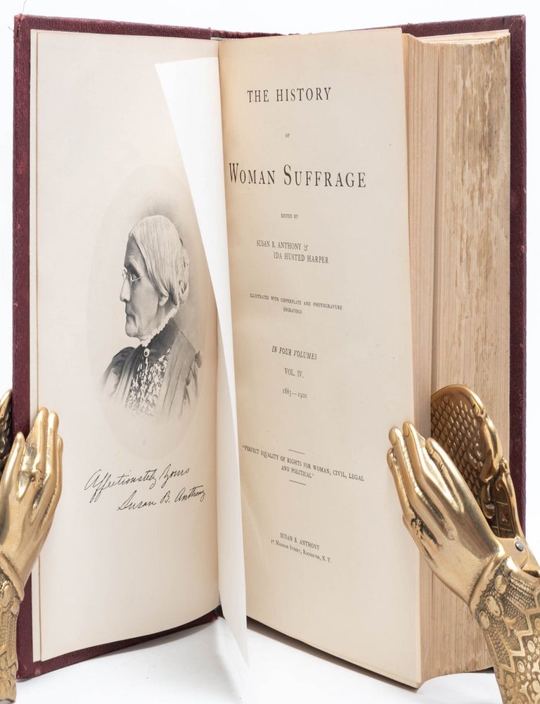 The History of Woman Suffrage...Vol. IV. 1883-1900 (Family presentation copy)