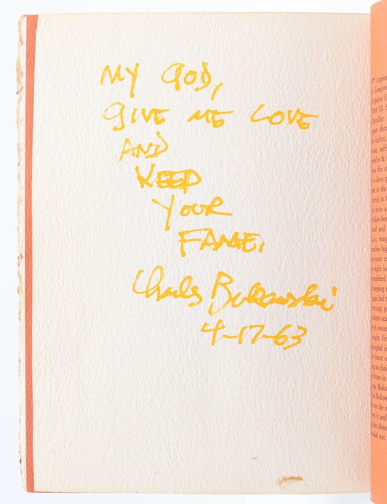 It Catches my Heart in its Hands (Signed twice)