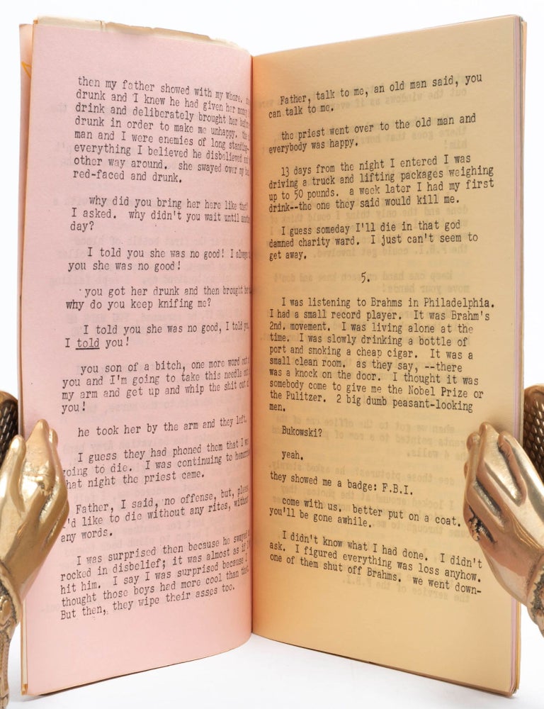 Confessions of a Man Insane Enough to Live with Beasts (Inscribed to a poet)