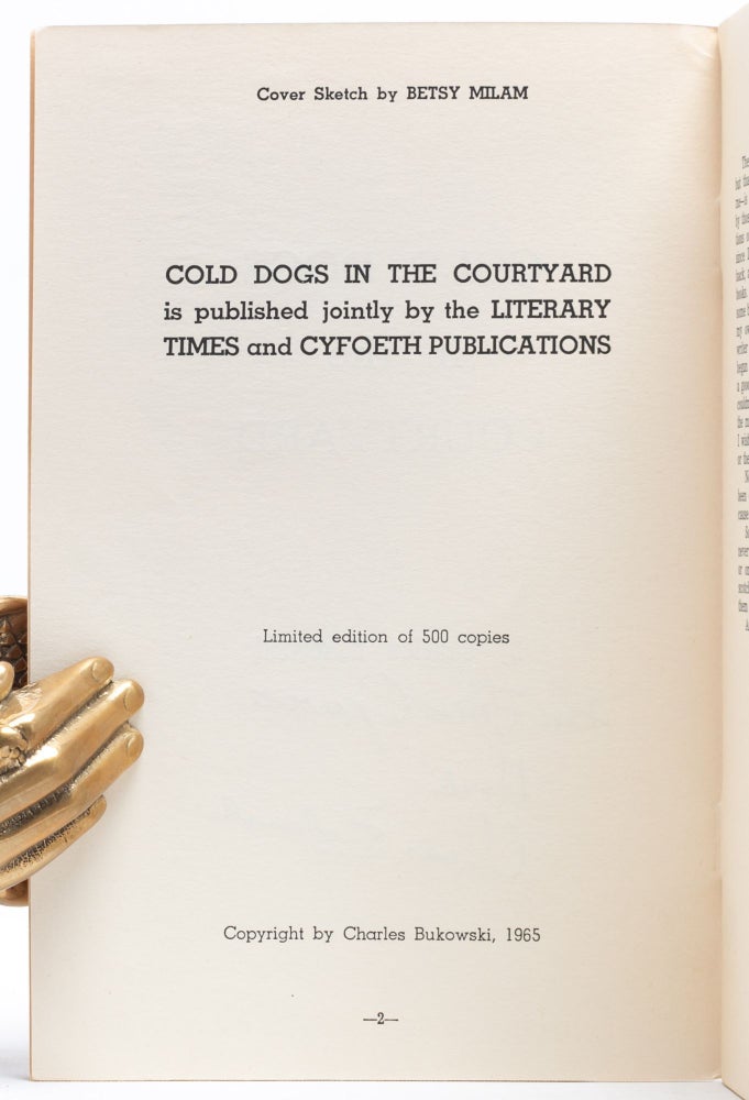 Cold Dogs in the Courtyard (Inscribed to a poet)